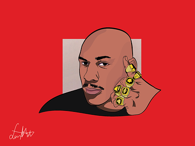 Michael Jordan portrait | Digital drawing