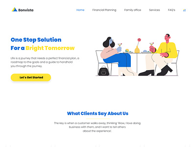 Landing Page animation app branding clean design flat identity illustration lettering logo minimal mobile product type typography ui ux web website