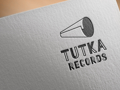 Logo design for music label "Tutka records" brand design deisgn logo logo design concept logo designer logotype music logo vector