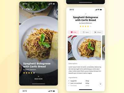 Recipe book app