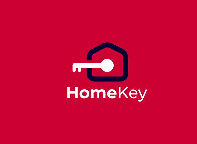 Home Key Logo business logo clever company creative custom home homelogo key keylogo luxury minimal logo minimalist modern monogram stand out