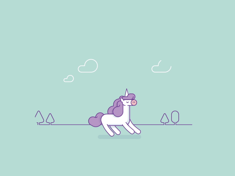 Flatulent Unicorn by Jack Ciurlo on Dribbble