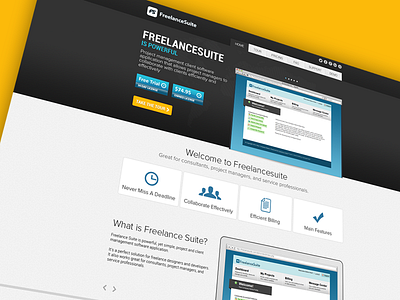 Website Design landing page design project management ui design user interface design