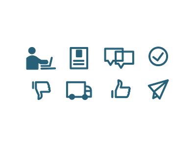 Customer Journey Icons icons