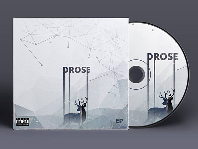 Album Artwork - DROSE EP album art design geometric graphic design illustrator photoshop