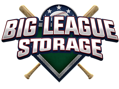 Big League Storage - Logo Design branding graphic design logo design