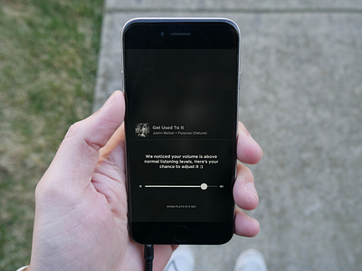 Music Player Volume UX