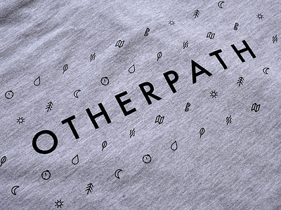 Otherpath Pattern Iconic Shirt apparel brand branding design graphic icon icons logo otherpath shirt t-shirt
