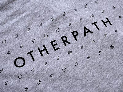 Otherpath Pattern Iconic Shirt apparel brand branding design graphic icon icons logo otherpath shirt t shirt