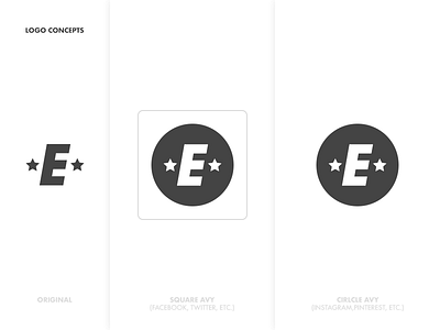 Elite Avy Concepts avatar graphic icon illustration logo type