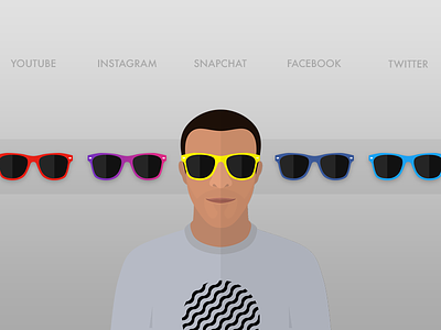 Avatar w/ Swappable Shades