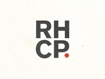 RHCP alternative band chili concept experiment hot logo music peppers red rhcp rock type