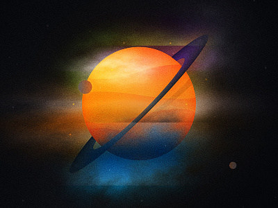 spaaaaaaaaace celestial body galaxy illustration outer space planet sci fi science fiction space travel