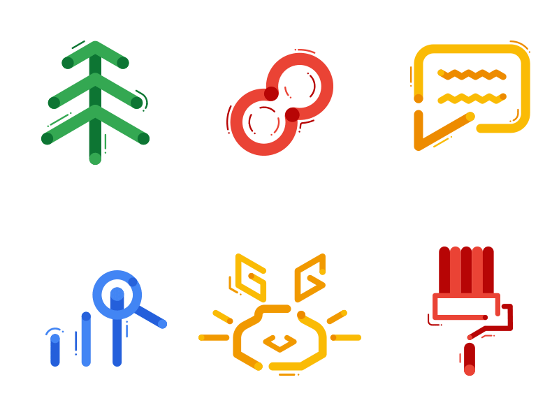 a-icons ai biology branding bunny dots icon icons lines logo mark nature science