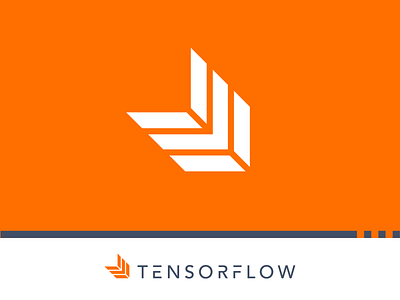 TF Fletching arrow branding google icon identity illustration logo machine learning mark tensorflow