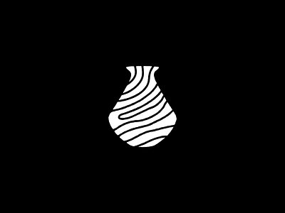 Ansuya Pot branding fingerprint graphic icon icon design identity illustration land logo logomark pot pottery vector