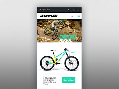 Zumbi Cycles Website bikes zumbi