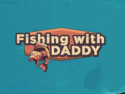 Fishing with daddy game game art gui interface mobile game mobile ui ux uxdesign