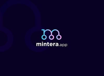 Mintera dApp Branding Project app branding dapp logo nft
