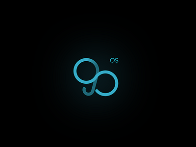 GoOS brand branding design flat icon logo logo design concept os technology ui vector