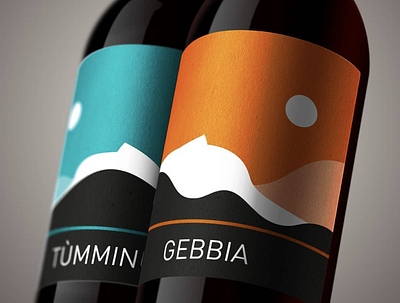 Tùmminu e Gebbia branding illustration label wine winelabel