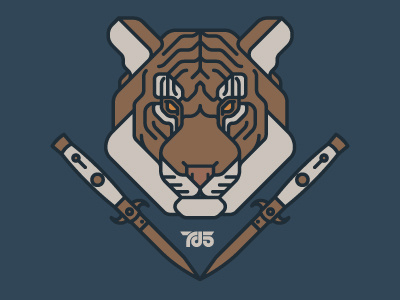 Bad Tiger branding design graphicdesign graphics illustration logo t shirtdesign vector