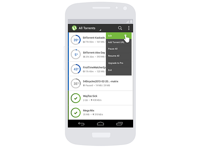 µTorrent Android App