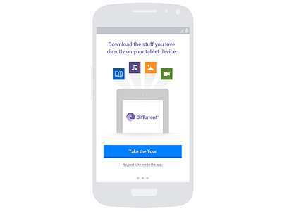 BitTorrent App Onboarding