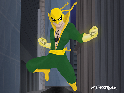 Iron Fist comics fanart illustration ironfist