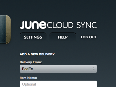 Junecloud Sync deliveries delivery status junecloud notefile secret web