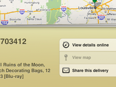 Delivery Status for iPad