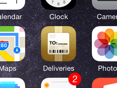 Deliveries 6…? deliveries icon ios iphone