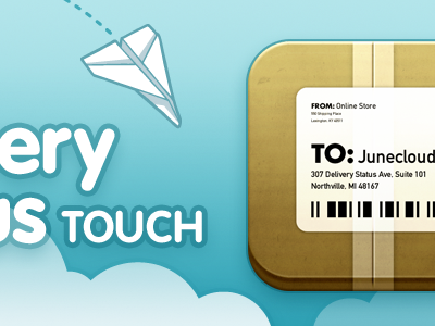 Delivery Status Promo Art airplane deliveries delivery status junecloud promo