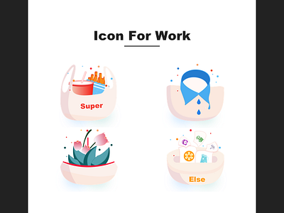 Icon for work clothes color decorative else flowers icon others supermarket wash