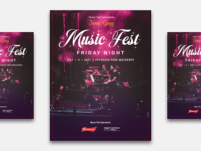 Music Fest Flyer Design design flyer design graphics design graphicsdesign illustration logo design poster design print design sudiptaexpert