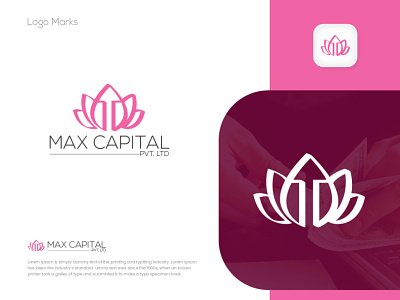 Max Capital pvt. Ltd Logo branding branding design capital design financial financial logo graphic design illustration logo logo design logodesign money sudiptaexpert