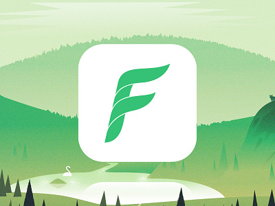 Forest Admin logo admin app f green logo nature