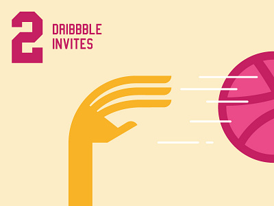 2 Dribbble invites