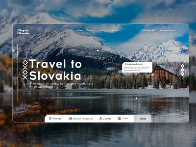 Travel to Slovakia design housing inspiration slovakia ui web
