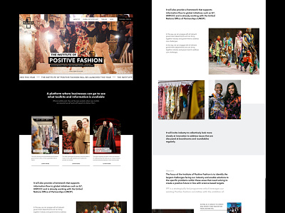 Positive Fashion black clean fashion landing page luxury minimal minimalism ui uiux ux web website website design