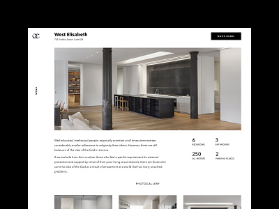 Olga Godynina – Object Info design luxury ui uidesign userinterface website