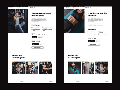 Annet Li Fit – Programs dark dayli dayliui digital fitness inspiration interface minimal minimalism product design simple ui design uidesign userinterface web design webdesign website