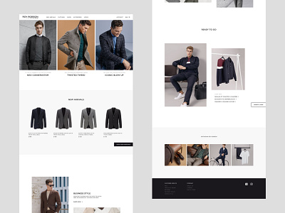 Roy Robson clean concept minimal minimalism ui userinterface web webdesign website