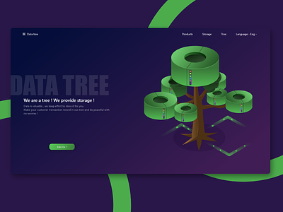 Data Tree data data tree design tree ui design ux website design