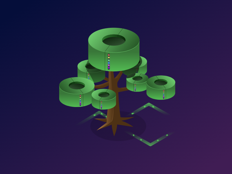 Data Tree by Shrivathsan on Dribbble