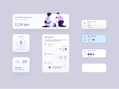 UI kit - Segmented Card and Assets africa app design branding checkbox clean design system desktop grid layout hybrid icon illustration minimal saas design style guide typography ux vector visual design welcome