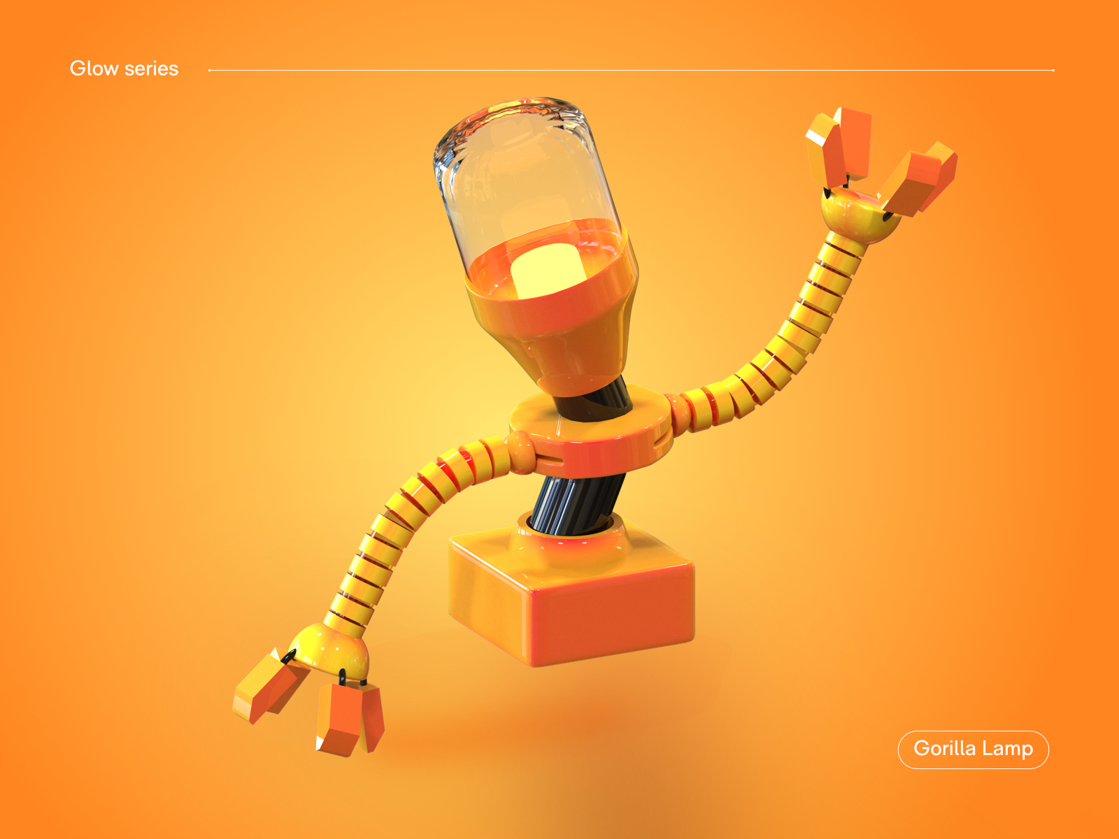 3D lamp 💡 by Augustus on Dribbble