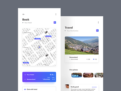 Travel app booking cab clean design doodle dribbble google gradient hotel illustration interaction design maps phone taxi typography ui vector