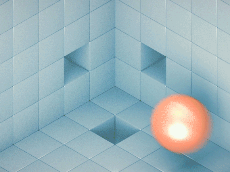 13. RGB 3d ball body c4d color cube dynamics isometric loop rgb soft