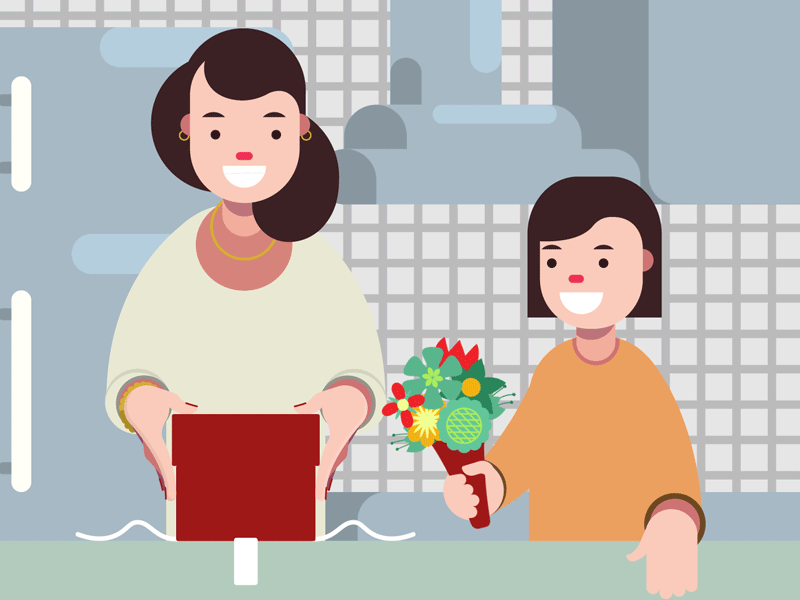 Mother's Day animation aftereffects graphic motion gif design graphicdesign illustration illustrator illustratorsofinstagram